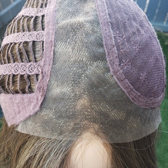 BROOKLYN Wig by Belle Tress, Coolest Ash Brown, Extend Lace, Mono, Heat Ok, NEW! - Picture 6 of 9